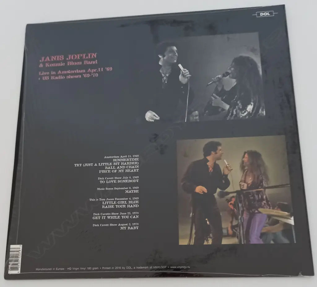 Janis Joplin & Kozmic Blues Band, Live In Amsterdam 1969, US Radio Shows 1969-70 Image 1++
